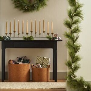 Hearth & Hand Scalloped Brass 12ct Candelabra Antique Finish